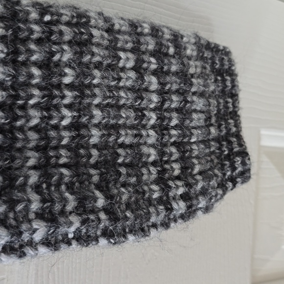 ARIZONA JEAN CO WOMEN'S JUNIOR PLUS GRAY STRIPES PULLOVER CREWNECK SWEATER XXL - Picture 5 of 15